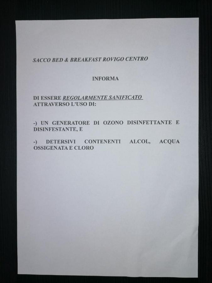 Sacco Bed&Breakfast Rovigo Exterior foto